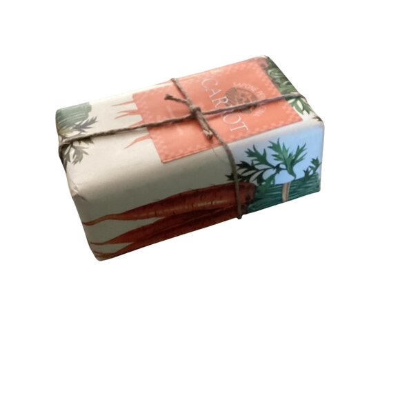Sapone Per Cucina  CARROT Vegetable Soap Bar Italy LAFCO 10.7 oz - Picture 3 of 4